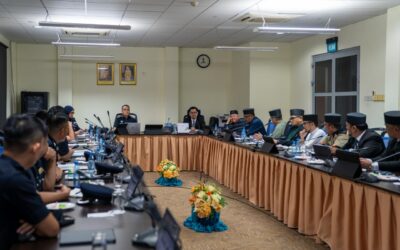 POLIS DAERAH BRUNEI-MUARA PERKUKUH KERJASAMA DENGAN PENGHULU DAN AHLI PENGAWASAN KEJIRANAN