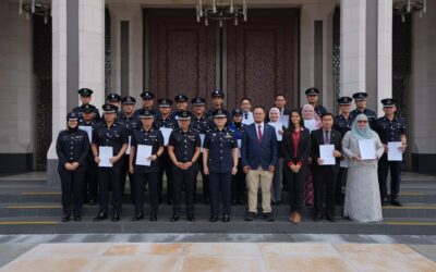 PESERTA PPDB DAN BDCB SELESAI LATIHAN SIASATAN ASET MAYA INTERPOL PROJECT CAST