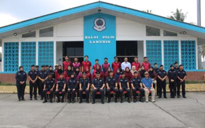 LAWATAN PELAJAR POLITEKNIK BRUNEI KE DAERAH POLIS TUTONG